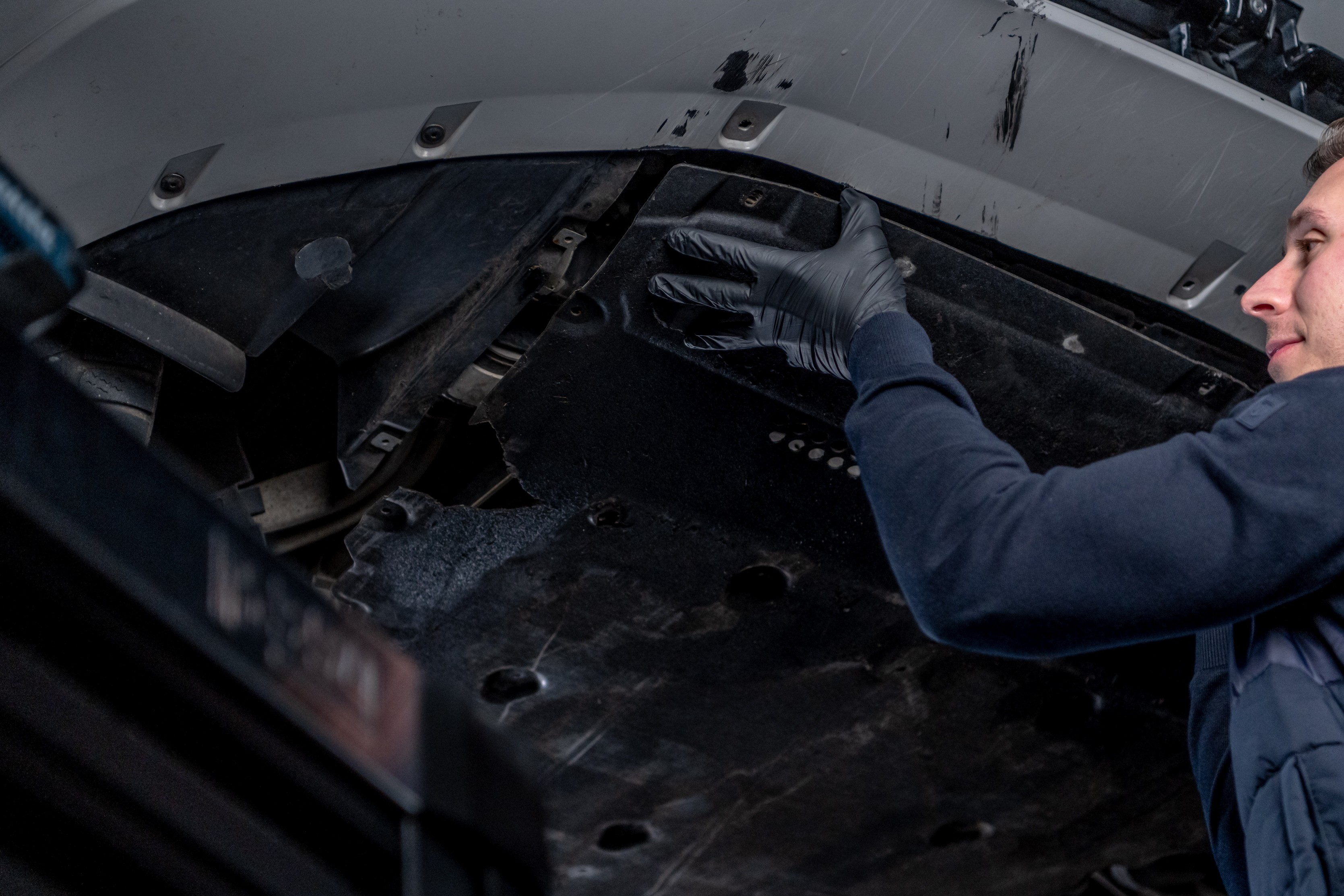 Porsche panamera underbody